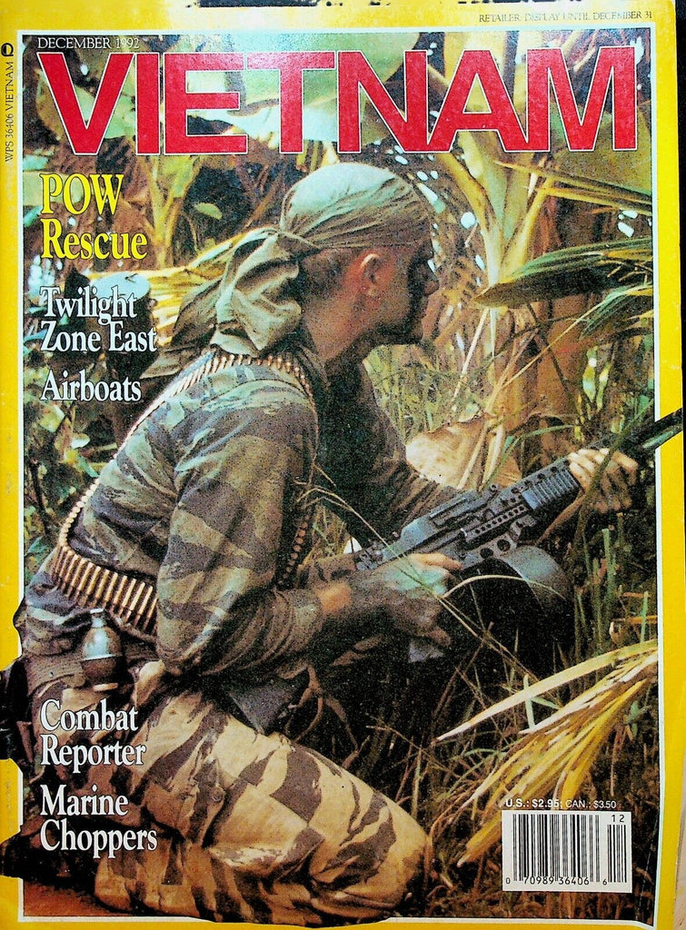 Vietnam Magazine December 1992 War POW Rescue Leo Thorsness