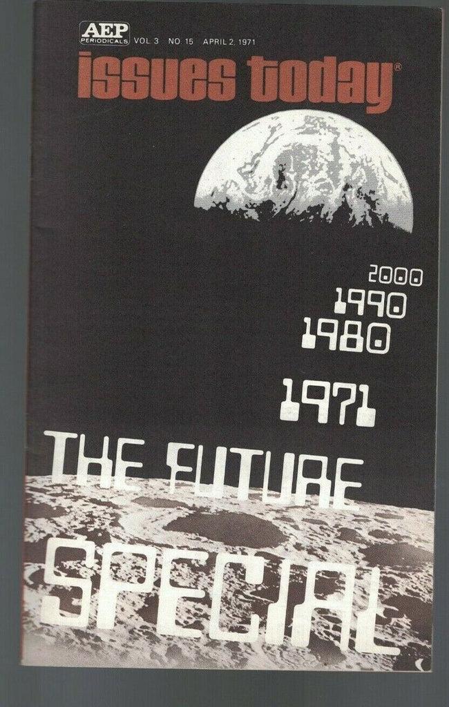Issues Today Magazine April 2 1971 Arnold Toynbee Pogo The Possum Future