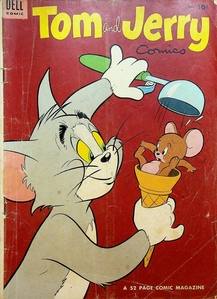 Tom and Jerry 120 Dell Comics 1954 Ice Cream Cone Al Rosen