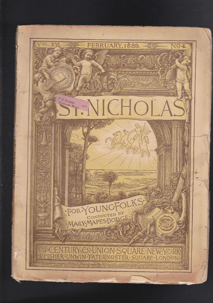 St Nicholas Magazine February 1889 Seeing the Real Mikado White Pasha