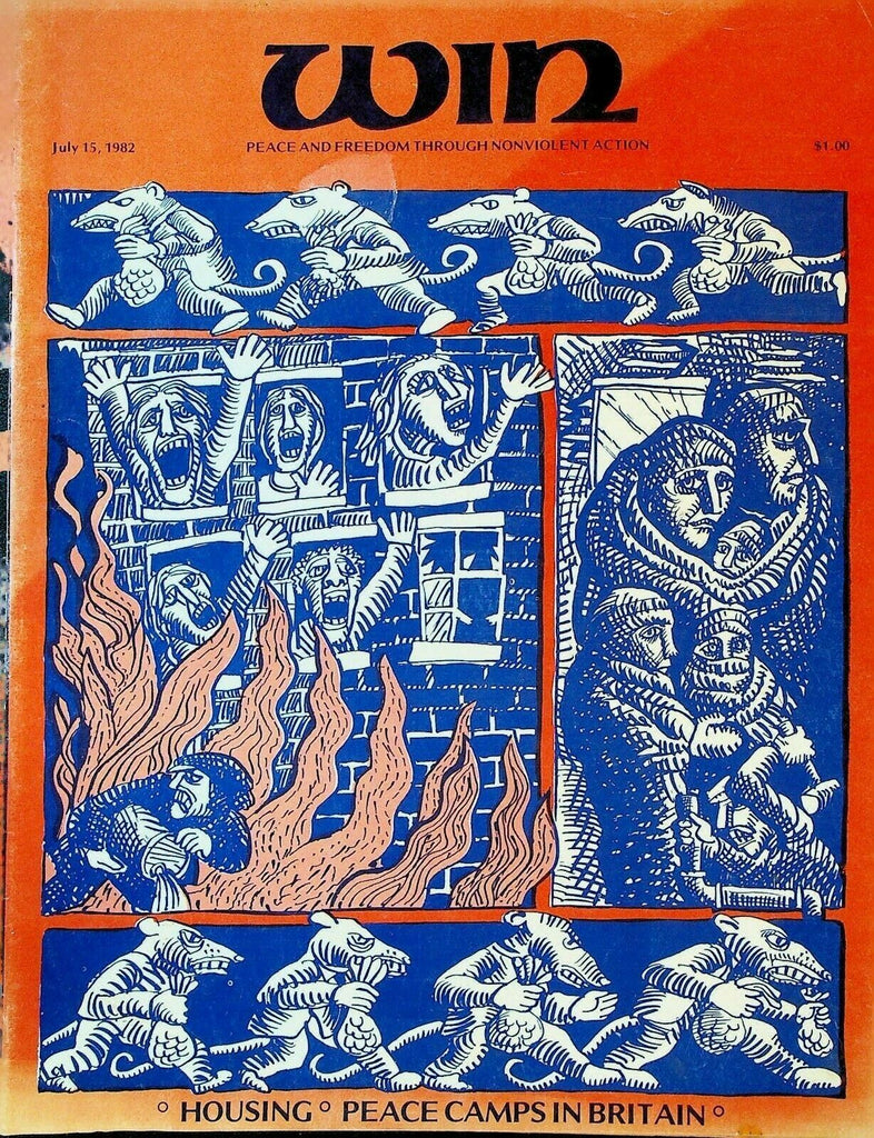 Win Magazine July 15 1982 Pornography English Peace Camps Housing
