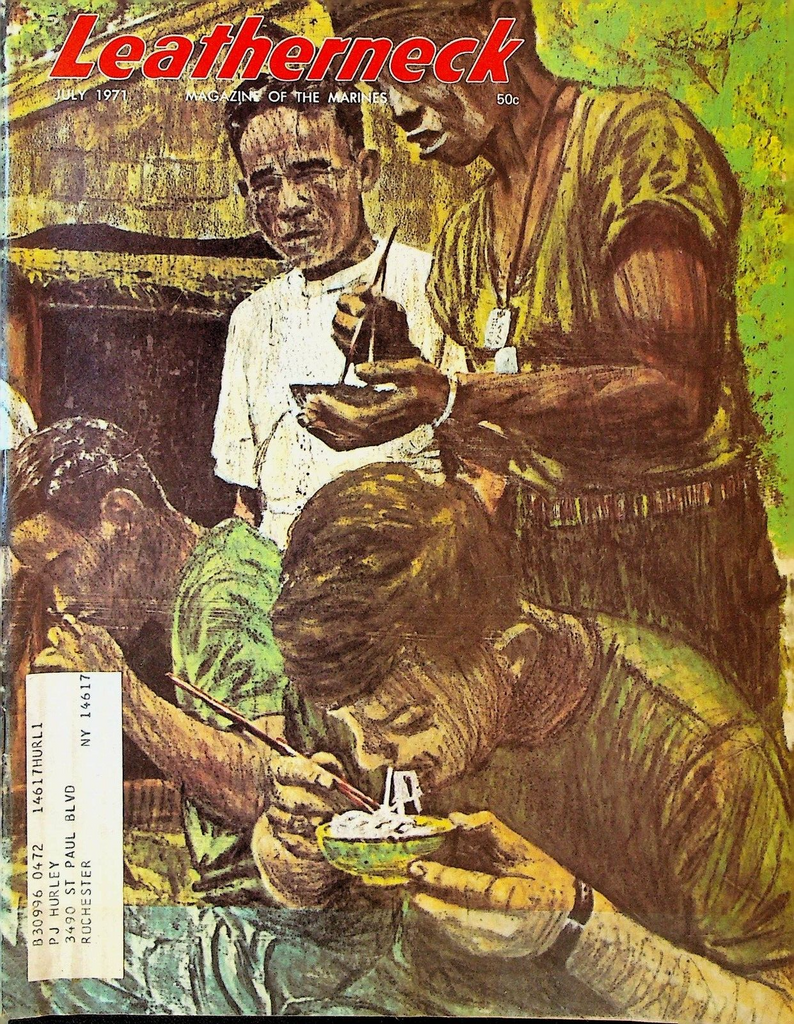 Leatherneck Magazine of the Marines July 1971 James Hopewell Vietnam War