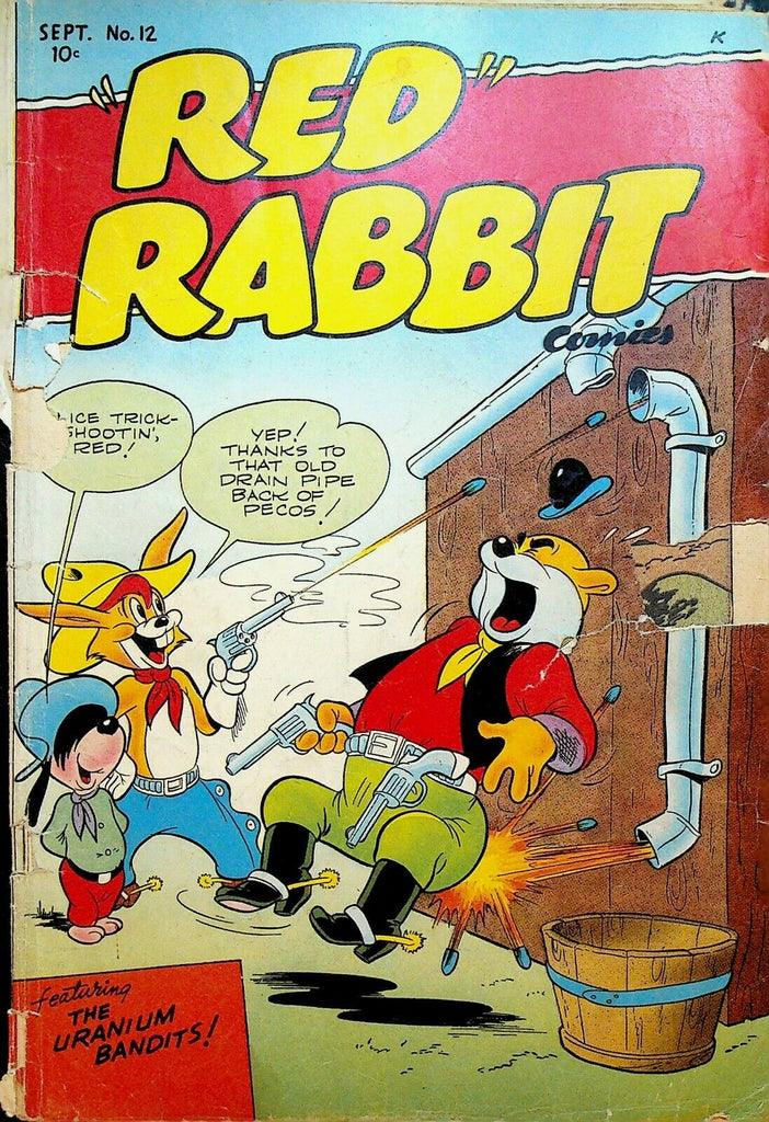 Red Rabbit Comics 12 1949 Cowboy