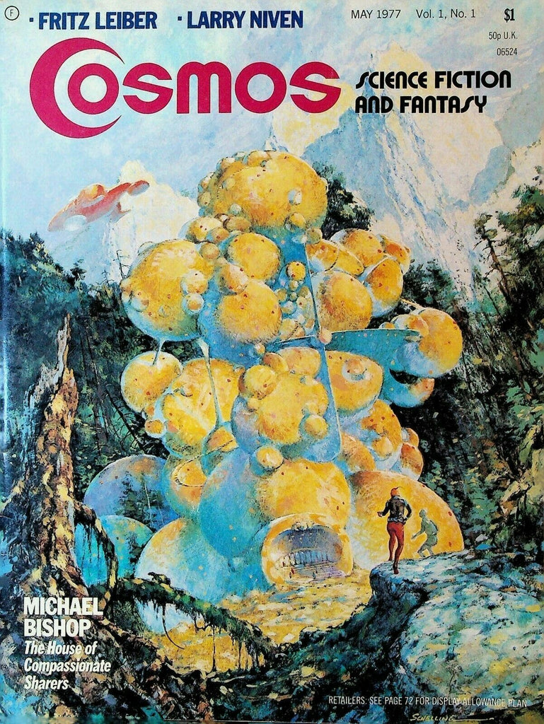 Cosmos Science Fiction & Fantasy Magazine FIRST ISSUE May 1977 Fritz Leiber