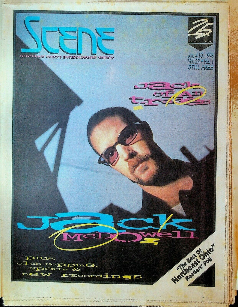 Cleveland Scene Magazine January 4 1996 Jack McDowell This Is Spinal Tap