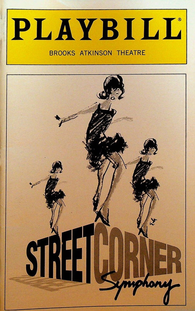 Street Corner Symphony Playbill December 1997 Eugene Fleming Victor Trent Cook