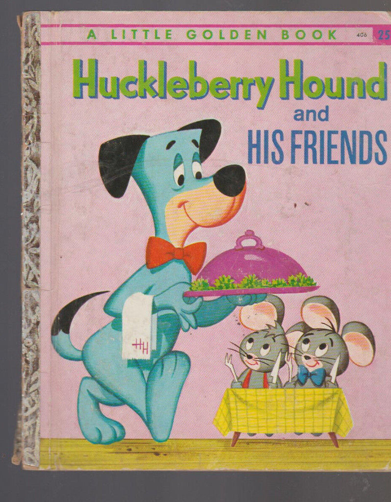 Huckleberry Hound and His Friends Little Golden Book #406 First Print