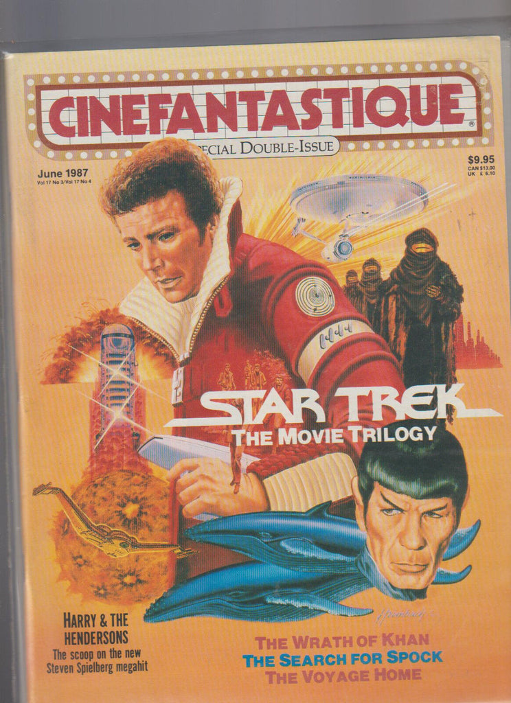 Cinefantastique Magazine June 1987 Star Trek Harry & the Hendersons