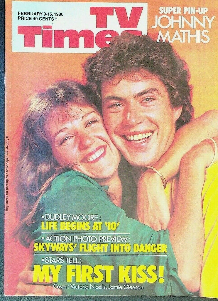TV Times Magazine February 9 1980 Johnny Mathis Dudley Moore Jamie Gleeson