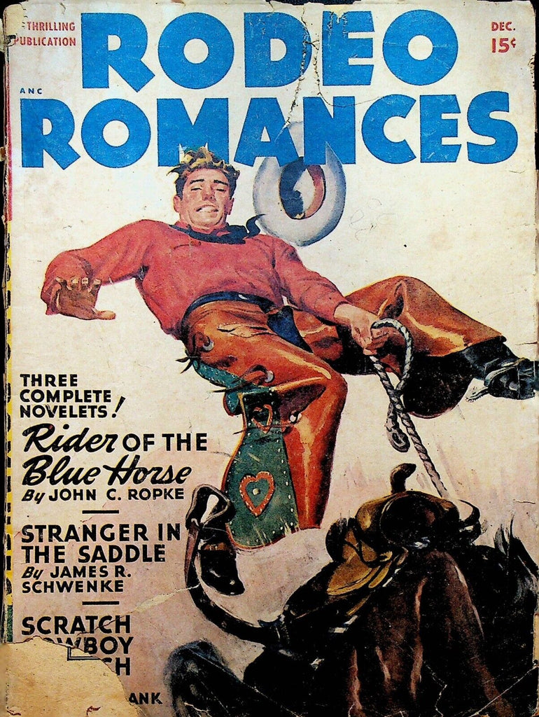 Rodeo Romances December 1948 Harold Cruickshank James Schwenke Cliff Walters