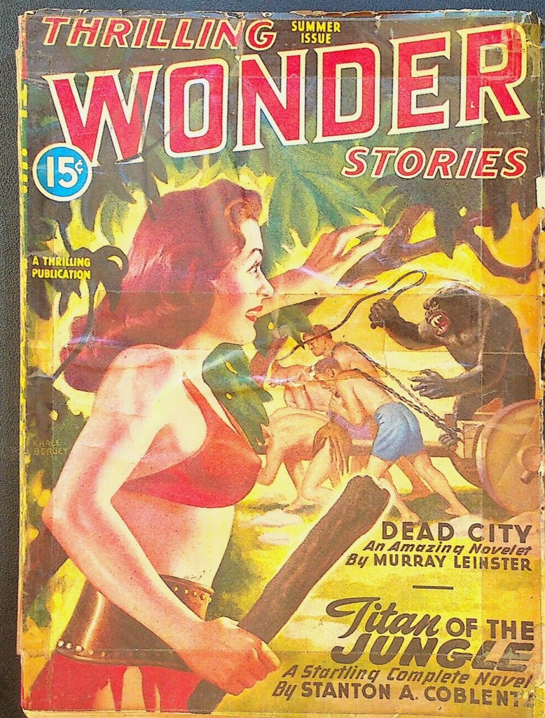 Thrilling Wonder Stories Summer 1946 Murray Leinster Stanton Coblentz