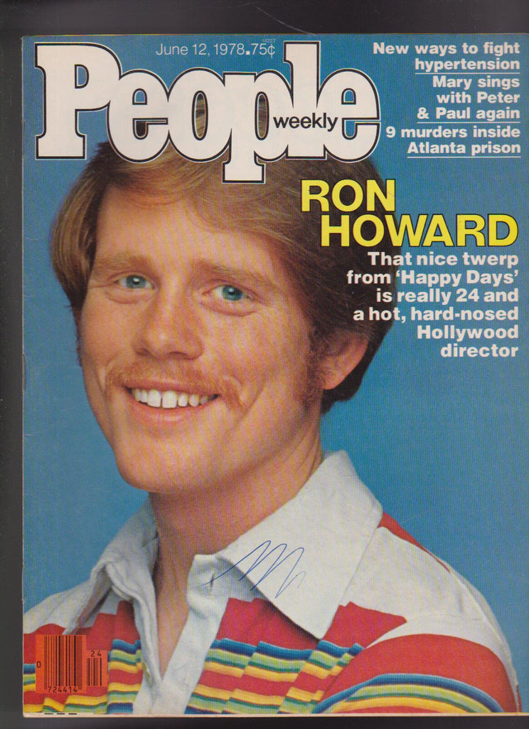 People Magazine Ron Howard Peter Paul & Mary June 12 1978 Free S/H