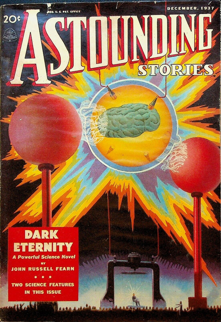 Astounding Stories December 1937 EF Russell John Russell Fearn Eando Binder