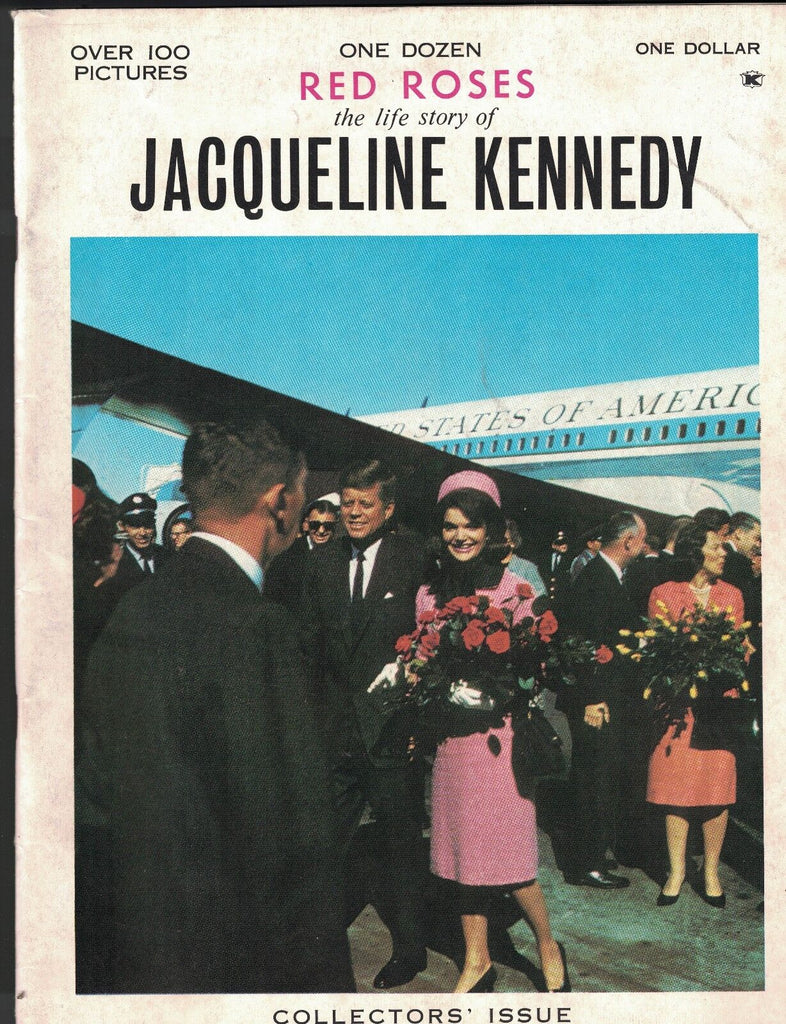 One Dozen Red Roses the Life Story of Jacqueline Kennedy Magazine 1964