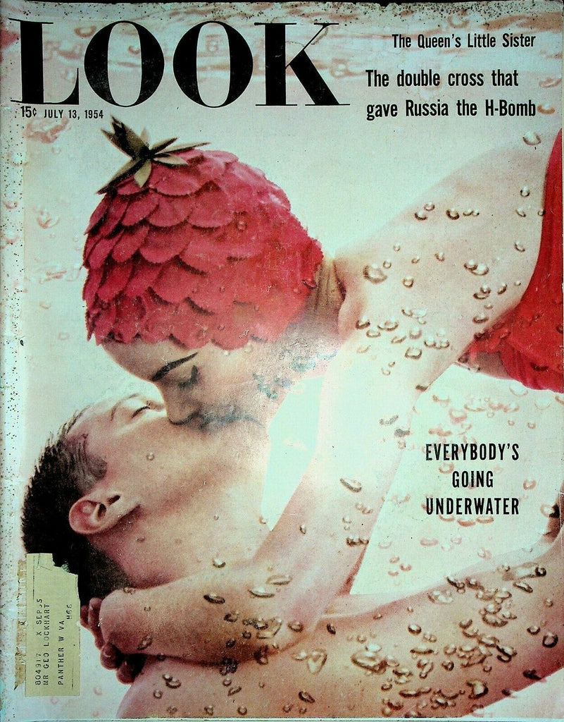 Look Magazine July 13 1954 Jack Dempsey Peter Kapitza Scuba Diving