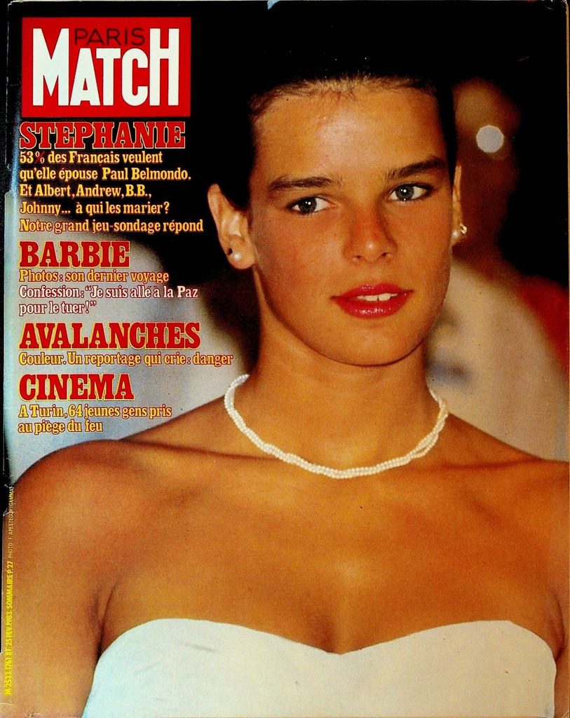 Paris Match February 25 1983 Patty Hearst Jacqueline Bisset Dustin Hoffman