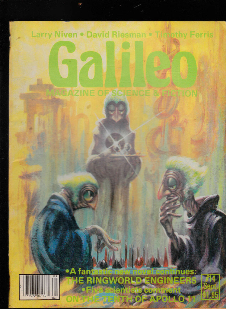 Galileo Magazine #14 Larry Niven David Riesman September 1979 Science Fiction