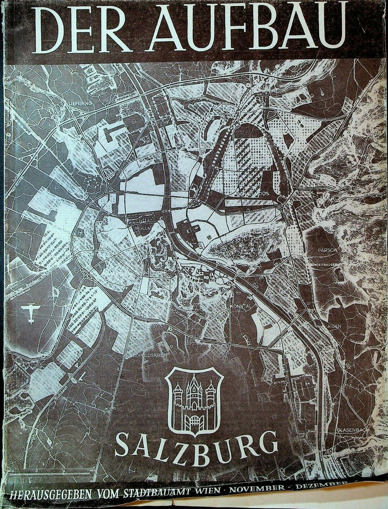 Der Aufbau Magazine November 1947 Salzburg Wien Gultige Onormen