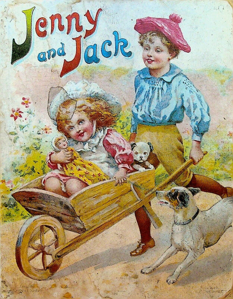 Jenny and Jack HC Children's Book EP Dutton 1890s