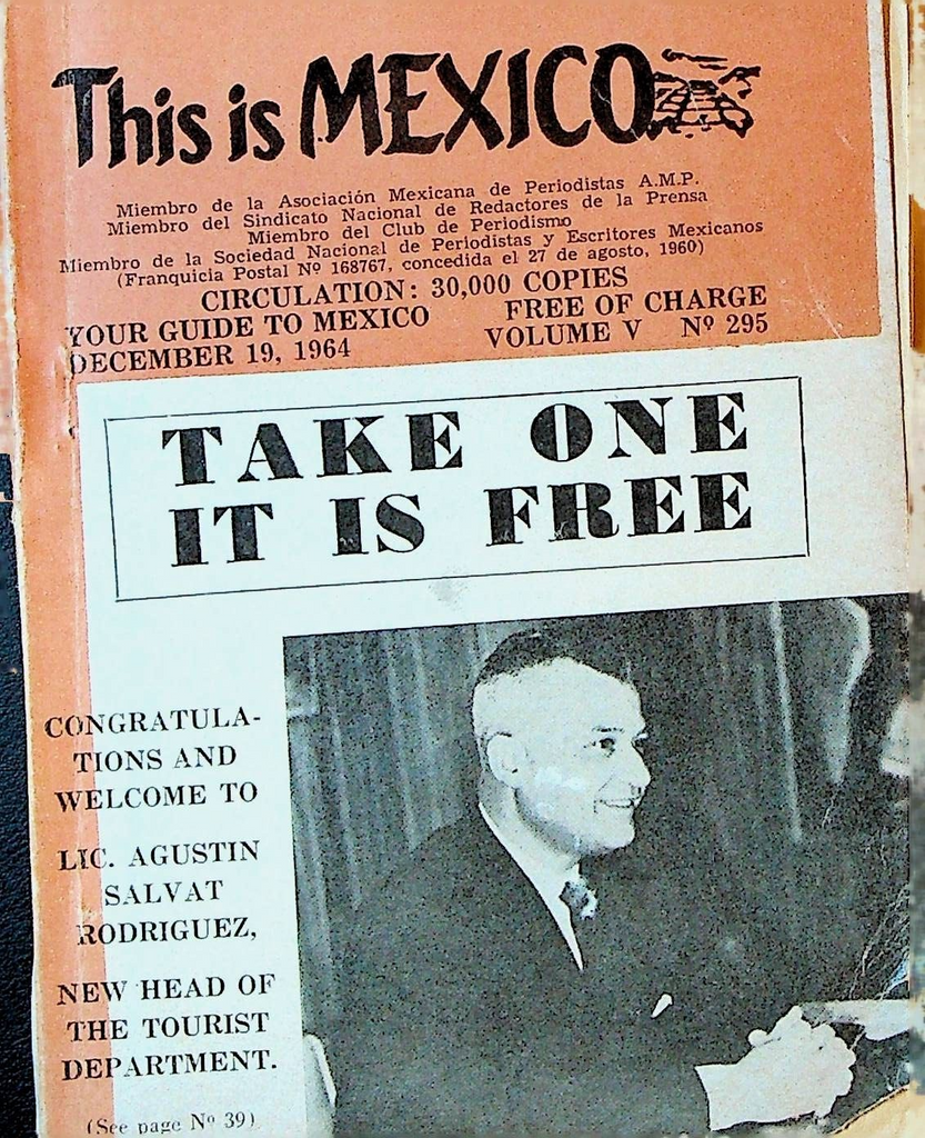 This is Mexico Tourist Guide December 19 1964 Oaxaca Festivals