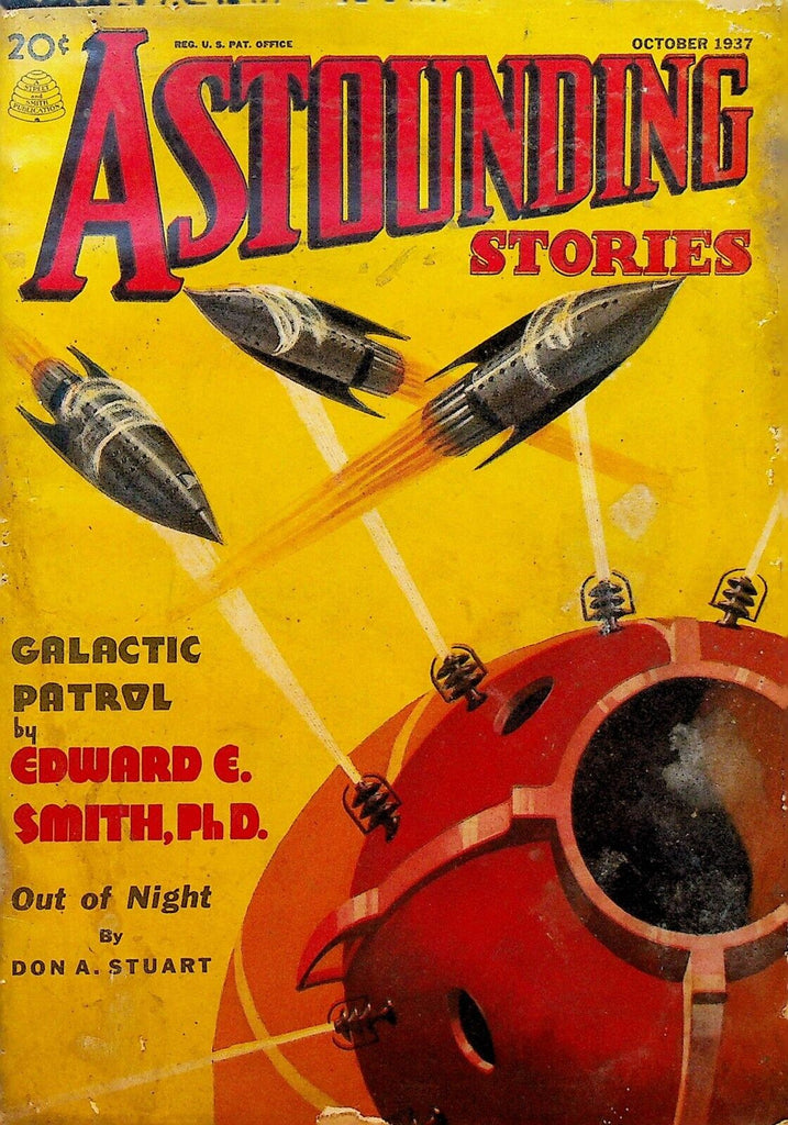 Astounding Stories October 1937 Edward E Smith Don A Stuart Thornton Ayre
