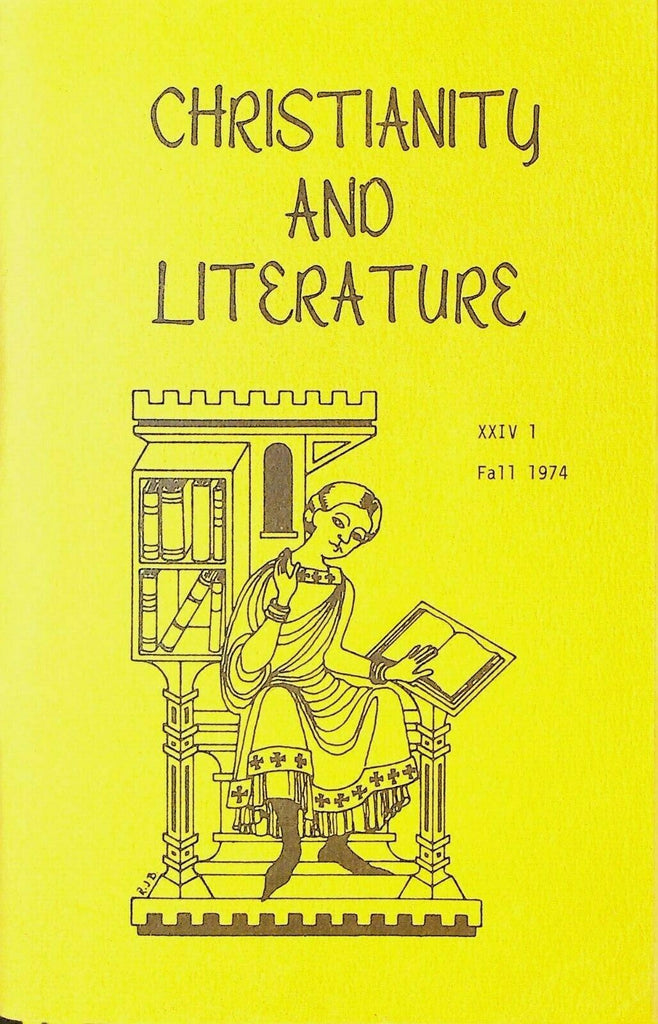 Christianity & Literature Fall 1974 ST Coleridge Mark Twain James Joyce