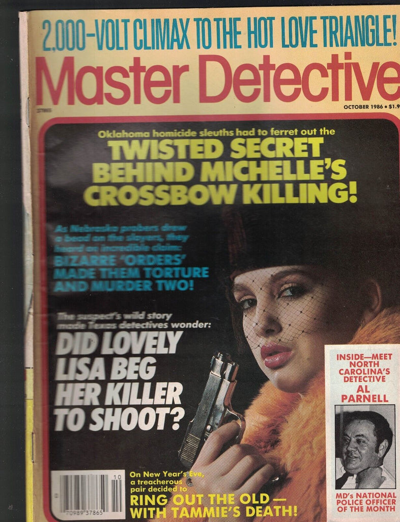 Master Detective Magazine October 1986 Al Parnell Michael Wayne Ryan