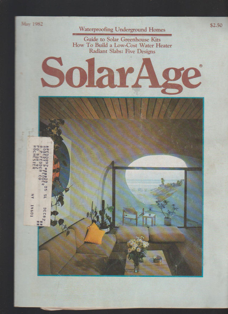 Solar Age Magazine May 1982 William Morgan Atlantic Beach Dunehouses