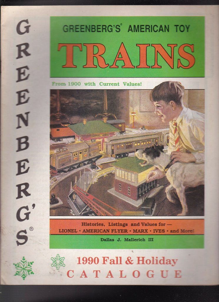 Greenberg's American Toy Trains 1990 Fall & Holiday Catalog