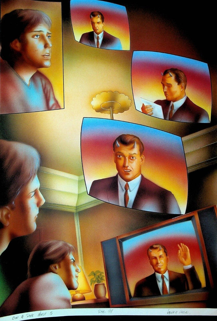 Piers Anthony Incarnations of Immortality On a Pale Horse #5 Original Art p 44