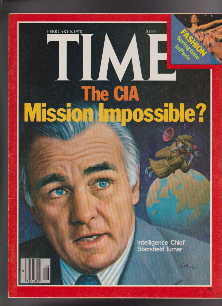 Time Magazine CIA Stansfield Turner Fashion February 6 1978
