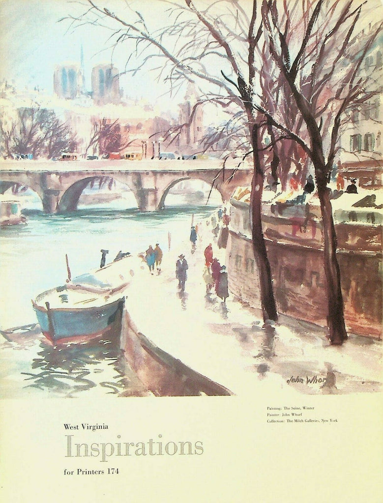 Westvaco Inspirations for Printers Magazine 174 1949 John Whorf