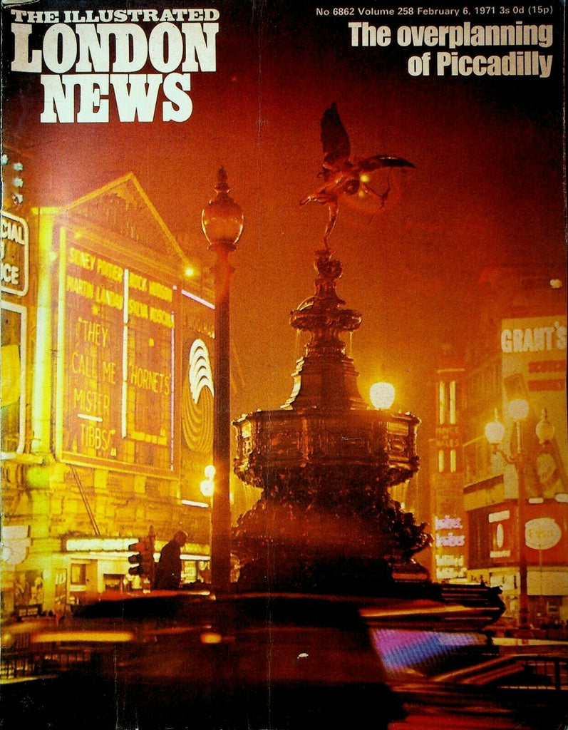 Illustrated London News February 6 1971 Skiing London Piccadilly Circus