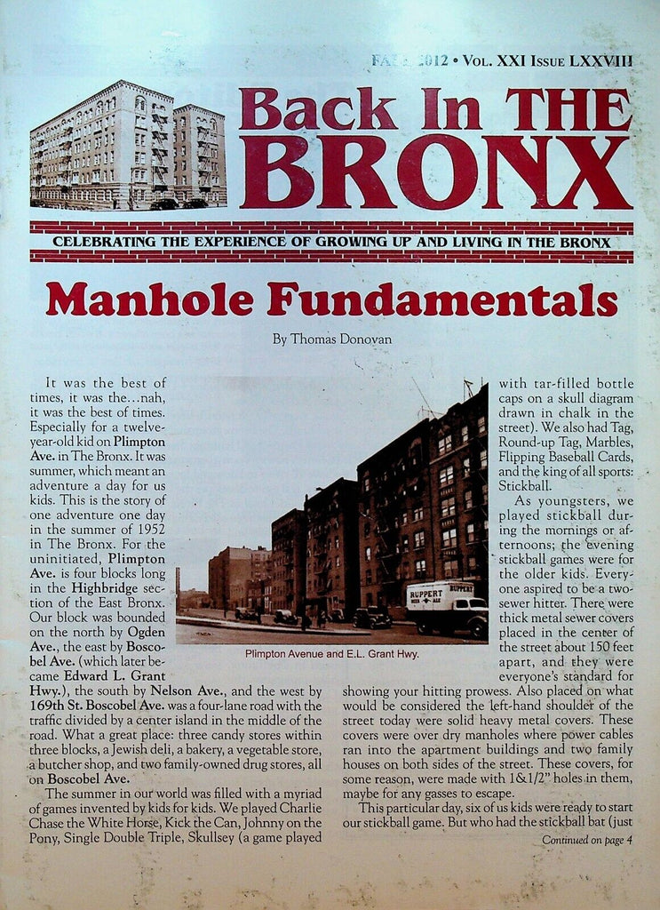 Back in the Bronx Fall 2012 Stratford Avenue Modell's Cousin's Records