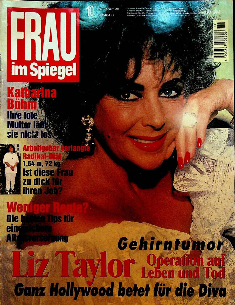 Frau Im Spiegel February 27 1997 Elizabeth Taylor Andre Rieu Katharina Bohm