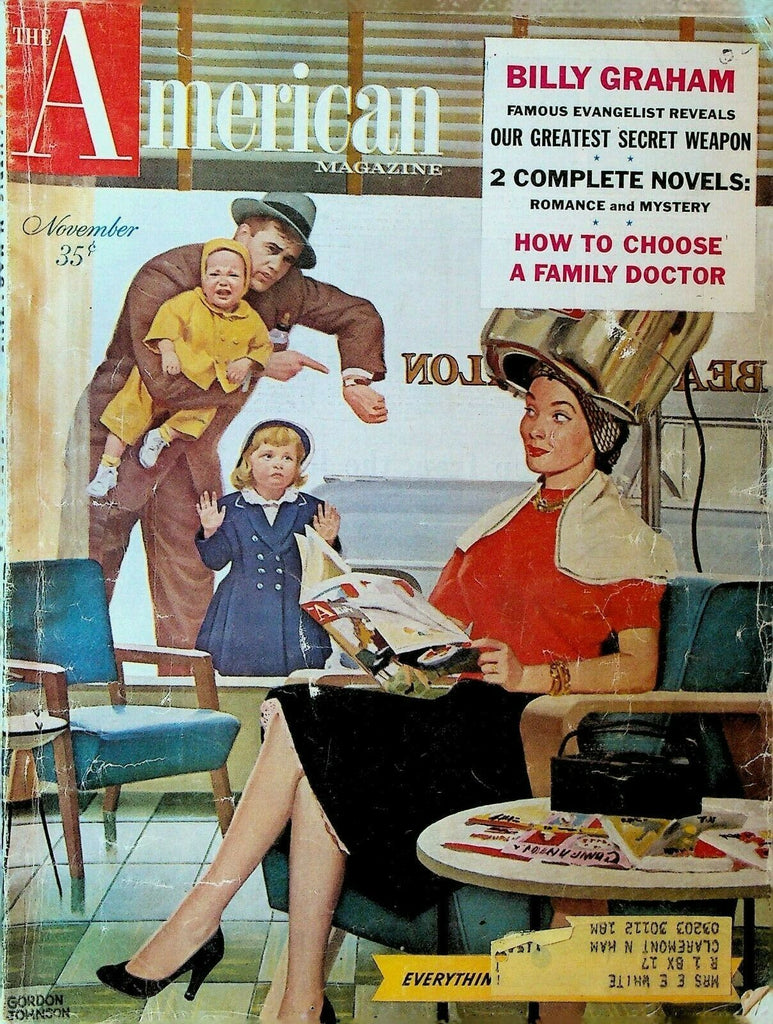 American Magazine November 1954 Billy Graham Helen Traubel San Antonio