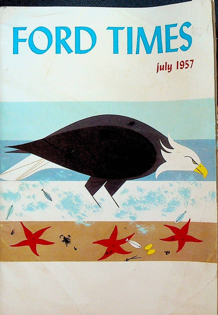 Ford Times July 1957 Skaneateles Glen Canyon Duluth Quebec