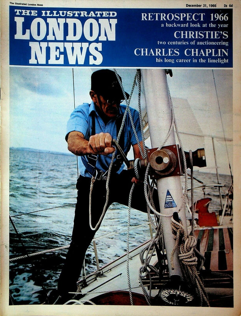Illustrated London News December 31 1966 Charlie Chaplin Liu Shao-chi Davis Cup