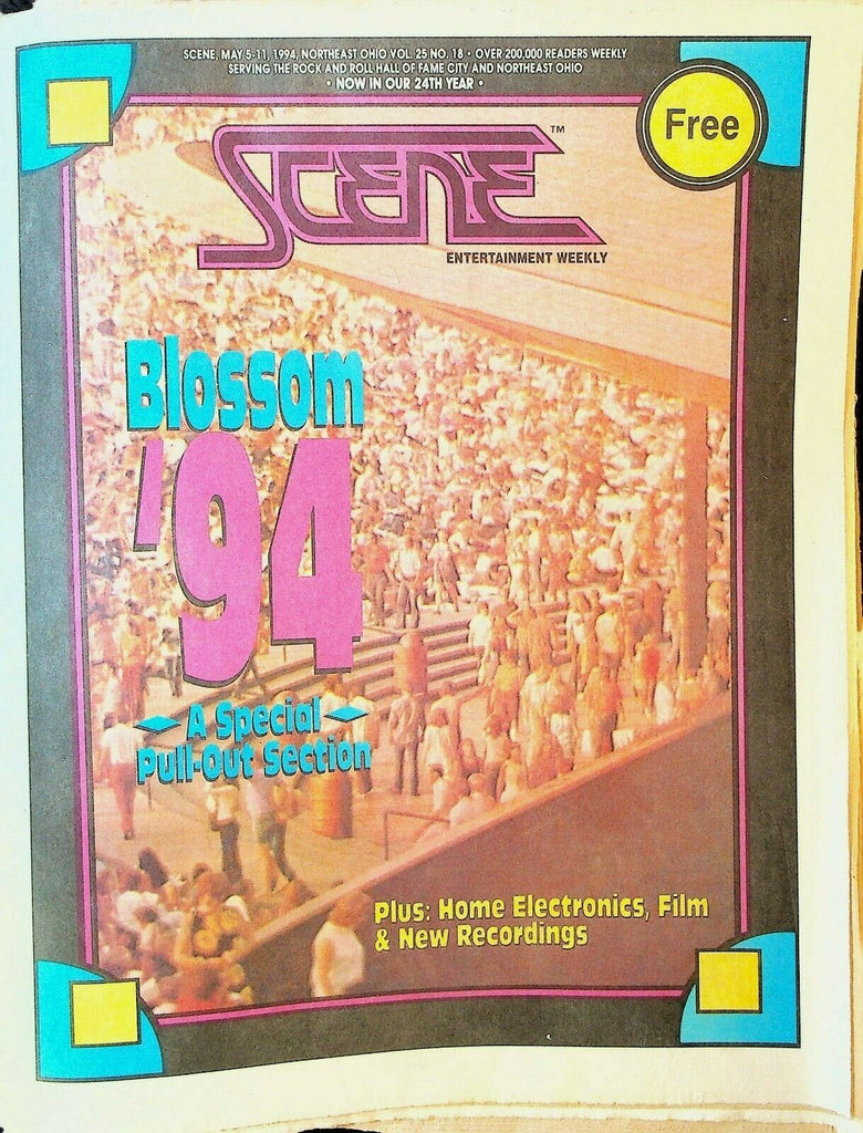Cleveland Scene Magazine May 5 1994 Ray Liotta Pavement Collective Soul