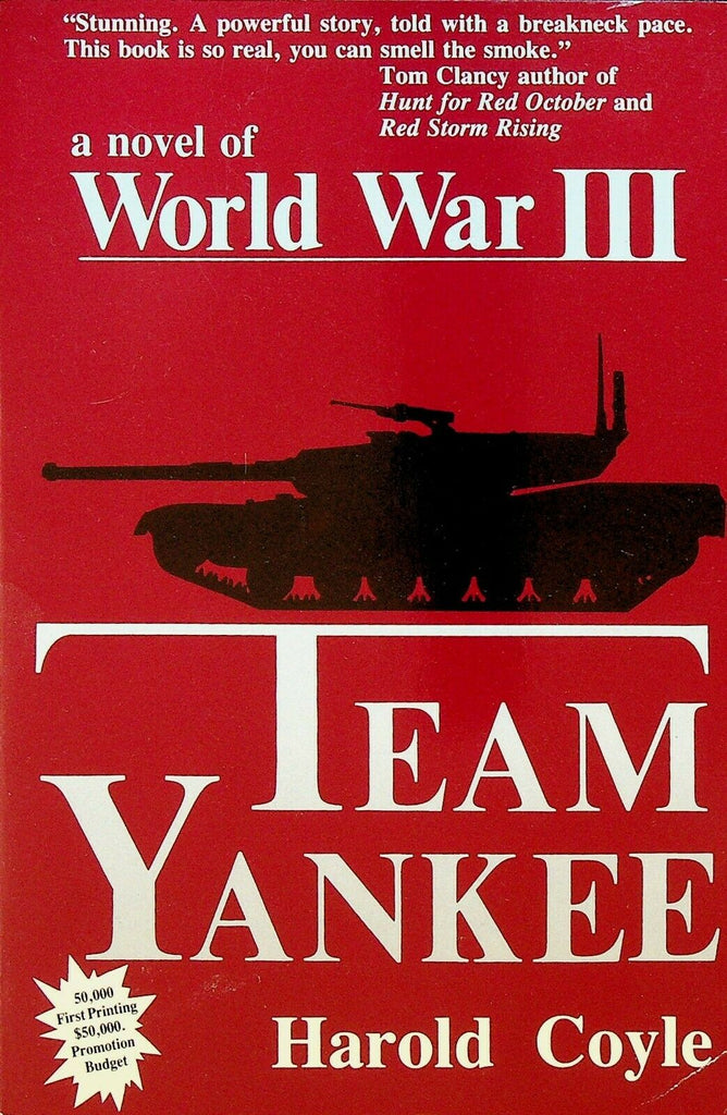 Team Yankee by Harold Coyle SC Advance Reading Copy 1987 World War III
