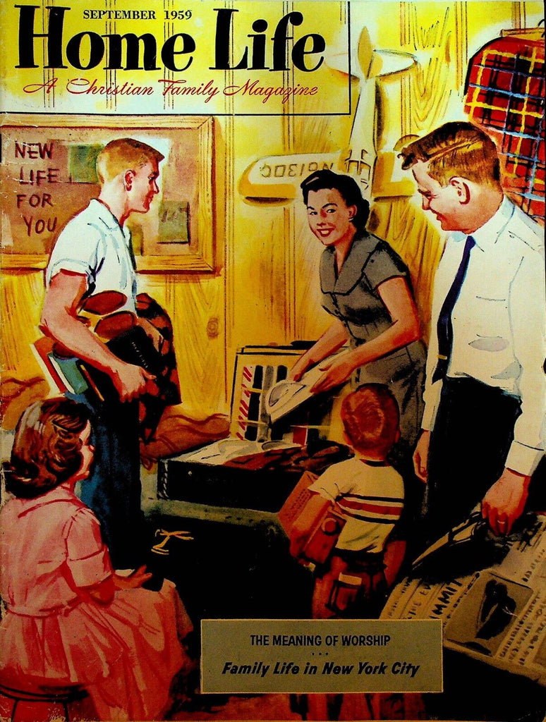 Home Life Magazine September 1959 Joe Ward Switzerland Helen Rhinehart