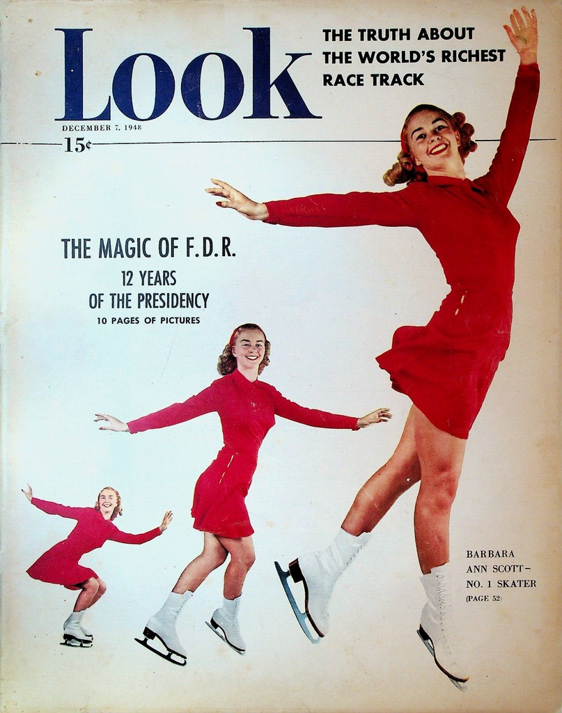 Look Magazine December 7 1948 Barbara Ann Scott Yasuo Kuniyoshi Alan Ladd