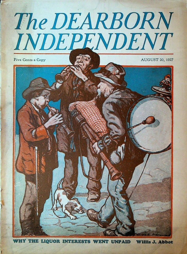 The Dearborn Independent August 20 1927 Barge Canals Judge Roy Bean