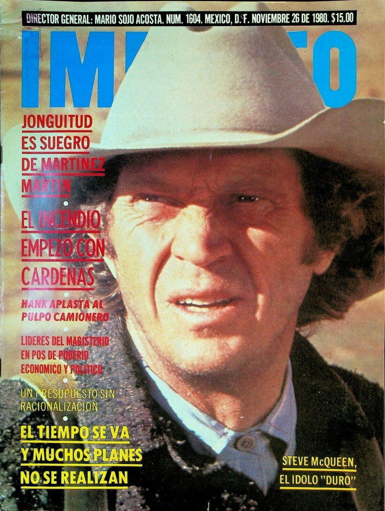 Impacto November 26 1980 Steve McQueen Salvador Dali John Travolta Gene Kelly