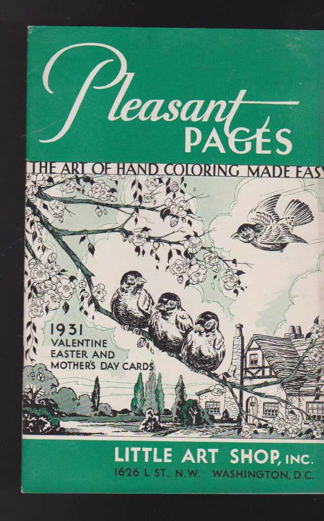 Pleasant Pages 1931 Valentine Easter & Mother's Day Cards Catalog