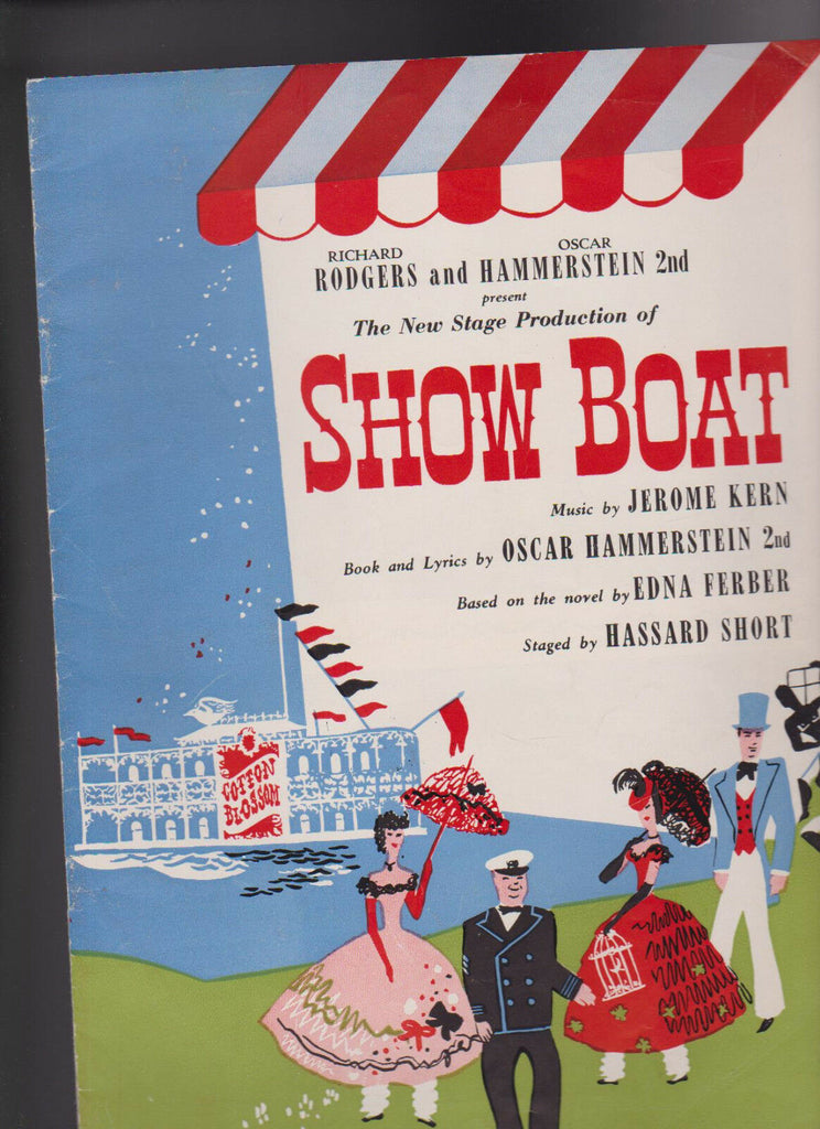 Show Boat Program 1940s Billy House Pamela Caveness Helen Dowdy Martha King