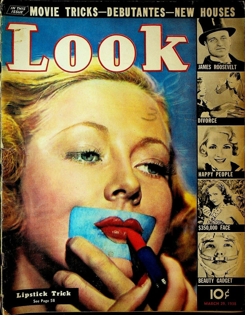 Look March 29 1938 Lou Gehrig King Kong Wrestling Flash Gordon's Trip to Mars