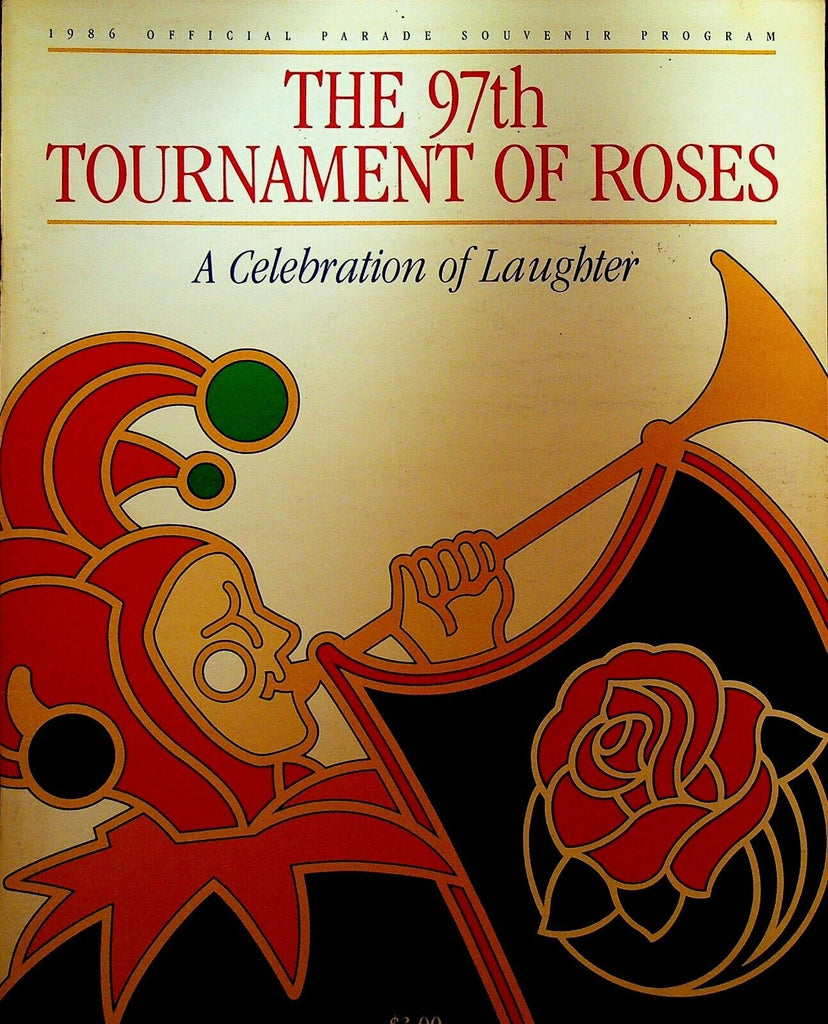 Tournament of Roses Program 1986 Official Parade Souvenir Program Pasadena Ca