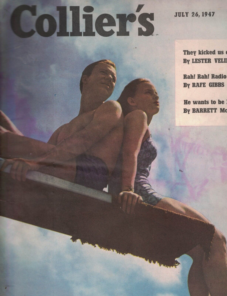 Collier's Magazine July 26 1947 Coney Island Guglielmo Giannini Don Pope