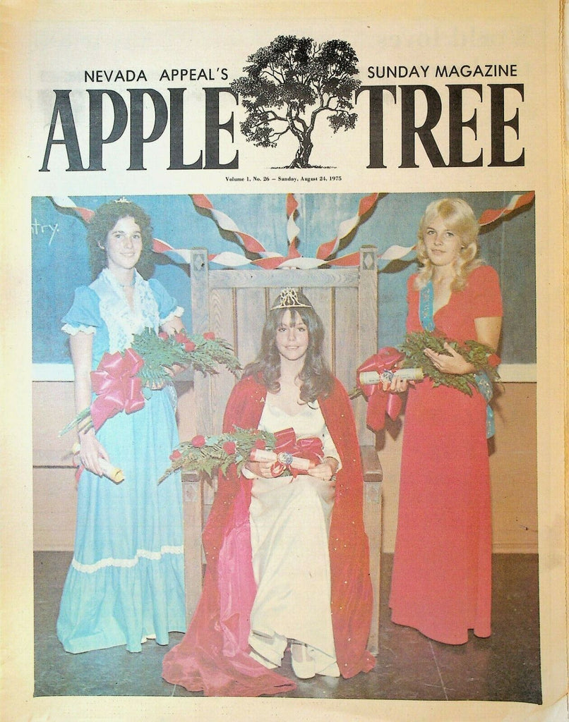 Nevada Appeal Apple Tree Magazine August 24 1975 Josiah Elizabeth Potts